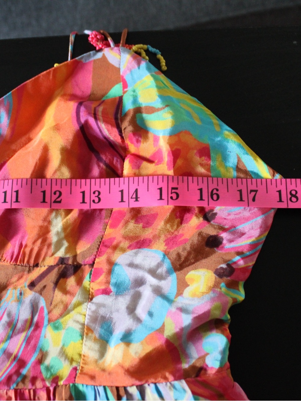 FARM Rio Fruit Salad Ruffle Maxi Dress M NWT | MSRP $260 - Picture 4 of 6
